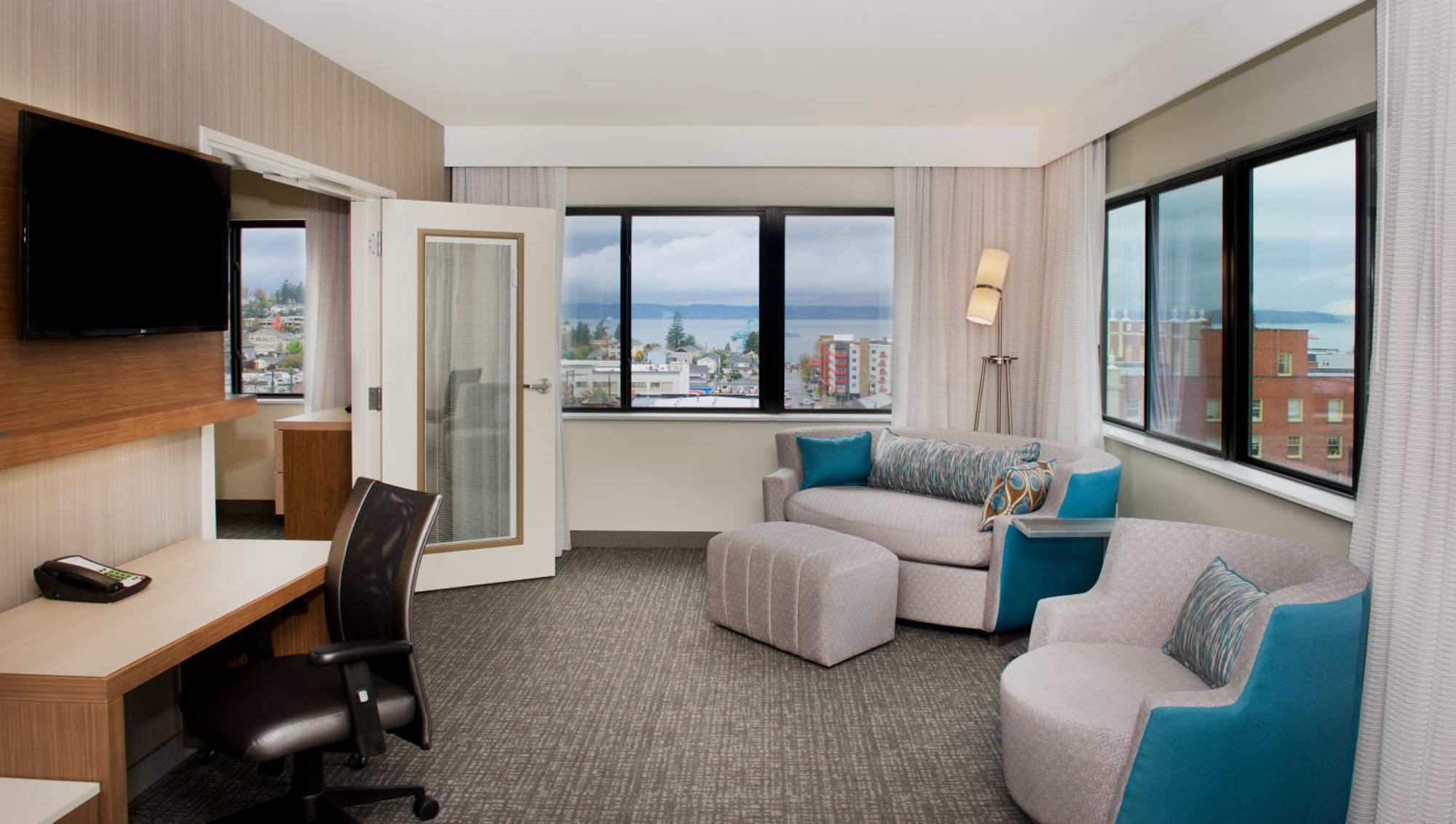 Courtyard By Marriott Seattle Everett Downtown Exteriör bild