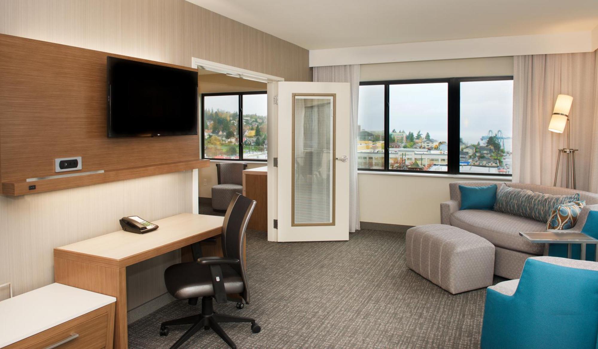 Courtyard By Marriott Seattle Everett Downtown Exteriör bild