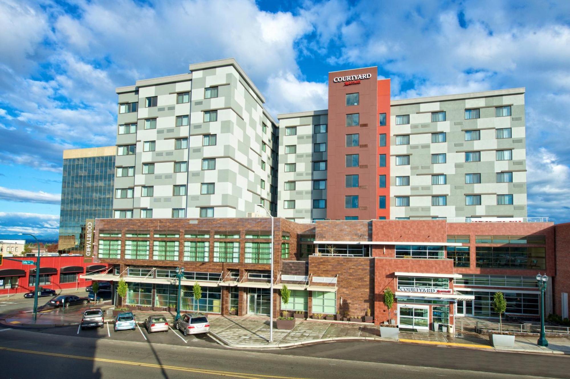 Courtyard By Marriott Seattle Everett Downtown Exteriör bild